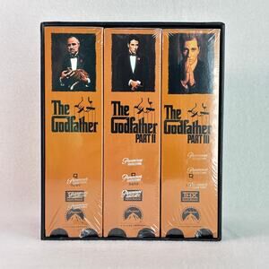 The Godfather Collection 1997 VHS Trilogy Box Set SEALED